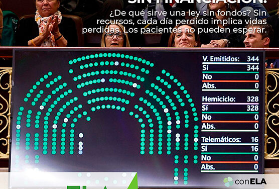Seis meses después de su aprobación, la Ley ELA sigue sin financiación