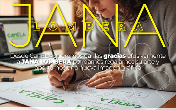 Gracias Jana por regalarnos tu arte en forma de logotipo