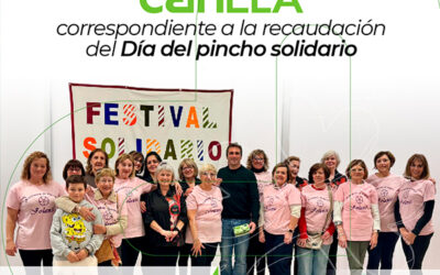 La Asociación de mujeres Jolanda dona 1.593 € a CanELA gracias a su ¨Día del Pincho Solidario¨