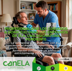 Cuidados a domicilio pacientes ELA