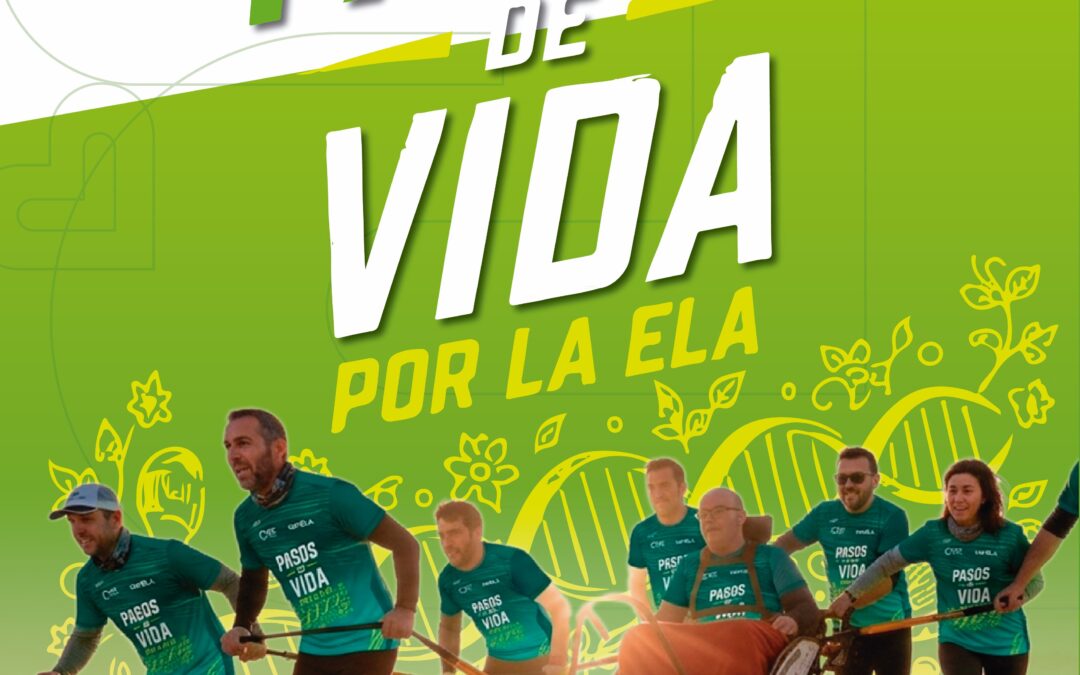 Cientos de personas participan en la V Marcha Solidaria «Pasos por la ELA» para dar visibilidad a la enfermedad