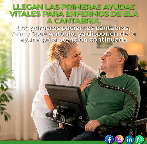 Primeras ayudas de la ELA a Cantabria