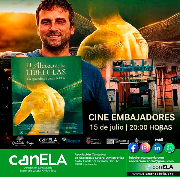 Coloquio sobre la realidad de la ELA en el cine Embajadores